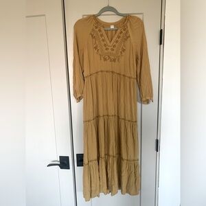 Tiered midi dress